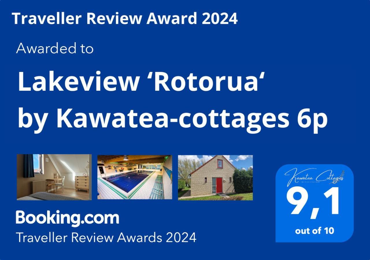 Lakeview 'Rotorua' 4-6 Pers By Kawatea Cottages Ewijk Extérieur photo