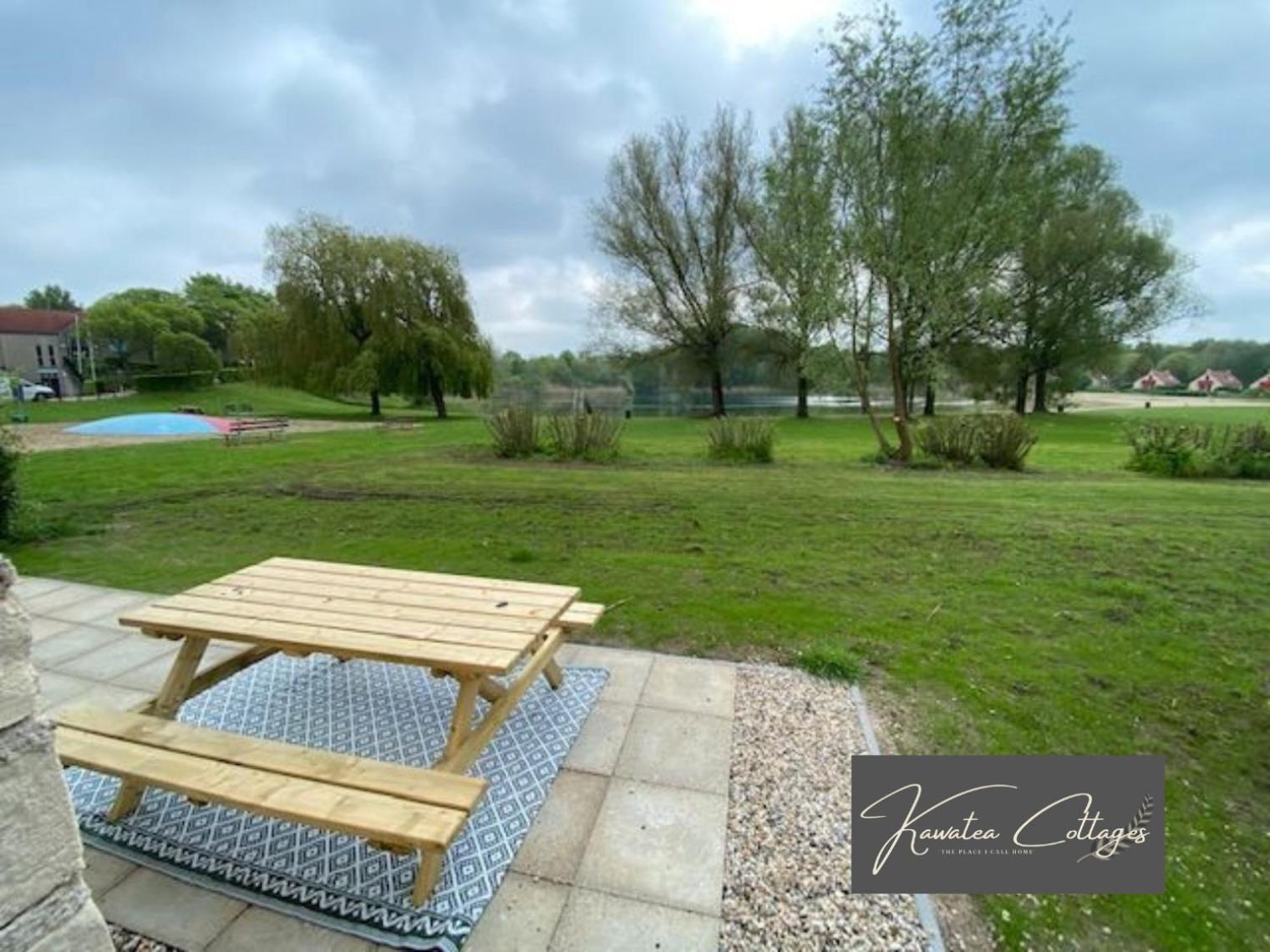 Lakeview 'Rotorua' 4-6 Pers By Kawatea Cottages Ewijk Extérieur photo